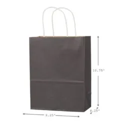 Hallmark 10.7" 12-Pack Assorted Kraft Paper Gift Bags 9 Hallmark 10.7" 12-Pack Assorted Kraft Paper Gift Bags -Hot Sale Hallmark Store 10.7 Prints and Solids 12Pack Assorted Gift Bags 5EGB6051 03