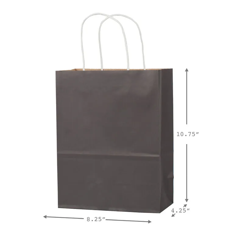 Hallmark 10.7" 12-Pack Assorted Kraft Paper Gift Bags 3 Hallmark 10.7" 12-Pack Assorted Kraft Paper Gift Bags - Image 3