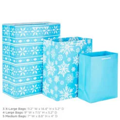 Hallmark Assorted Sizes And Designs 12-Pack Christmas Gift Bags 8 Hallmark Assorted Sizes And Designs 12-Pack Christmas Gift Bags -Hot Sale Hallmark Store 12 Assorted Sizes and Designs Christmas Gift Bags 5XGB1408 03