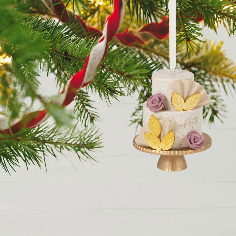Hallmark A Sweet Beginning 2023 Porcelain Ornament 2 Hallmark A Sweet Beginning 2023 Porcelain Ornament - Image 2