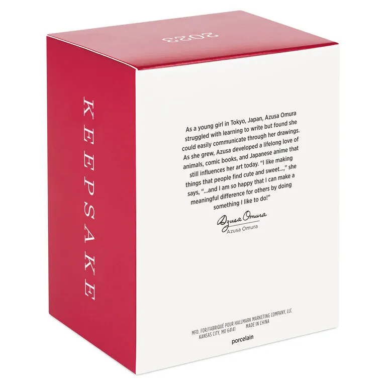 Hallmark A Sweet Beginning 2023 Porcelain Ornament 5 Hallmark A Sweet Beginning 2023 Porcelain Ornament - Image 5