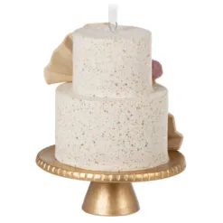 Hallmark A Sweet Beginning 2023 Porcelain Ornament 11 Hallmark A Sweet Beginning 2023 Porcelain Ornament -Hot Sale Hallmark Store 2023 Wedding Cake Keepsake Ornament 1999QHX3067 06