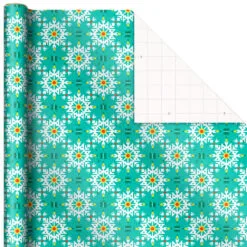 Hallmark Festive And Fun 3-Pack Multicolored Wrapping Paper, 120 Sq. Ft. 11 Hallmark Festive And Fun 3-Pack Multicolored Wrapping Paper, 120 Sq. Ft. -Hot Sale Hallmark Store 3Pack Festive and Fun Holiday Wrapping Paper 5JXW1082 06