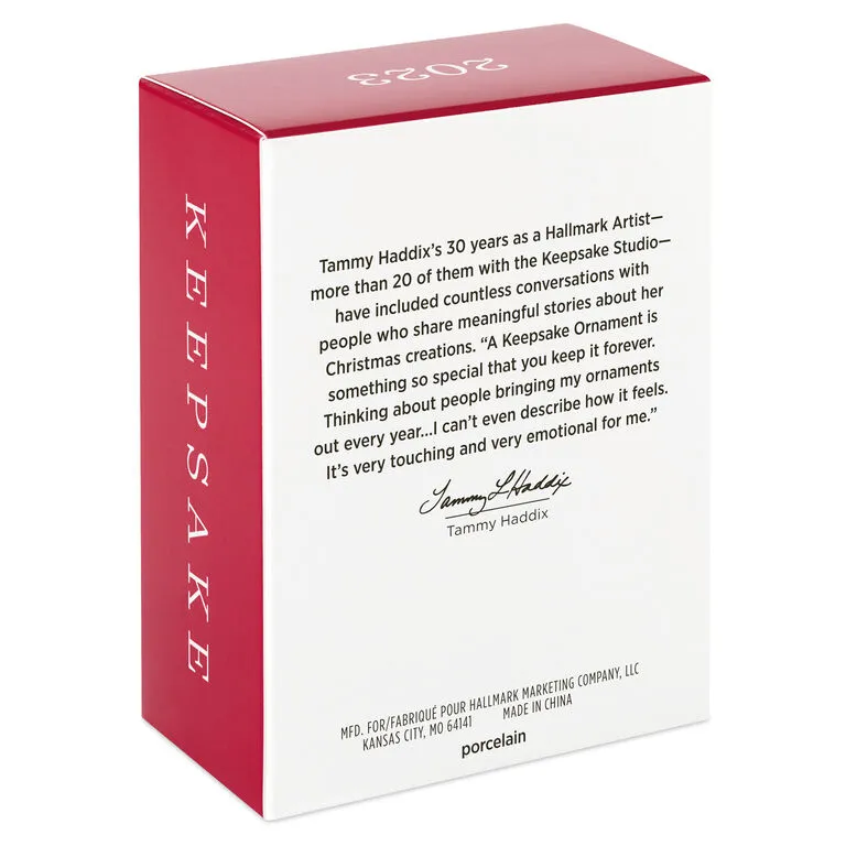 Hallmark A Heart Remembered 2023 Porcelain Ornament 5 Hallmark A Heart Remembered 2023 Porcelain Ornament - Image 5