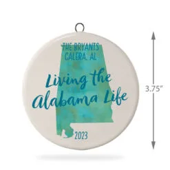 Hallmark Alabama Personalized State Ornament 8 Hallmark Alabama Personalized State Ornament -Hot Sale Hallmark Store Alabama Personalized State Ornament 1999QHE1711B50 03