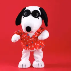 Hallmark Peanuts® Sunshine Vibe Snoopy Musical Plush With Motion, 13.5" 4 Hallmark Peanuts® Sunshine Vibe Snoopy Musical Plush With Motion, 13.5" -Hot Sale Hallmark Store Animated Snoopy Stuffed Animal in Polka Dot Shirt 1PAJ3530 02
