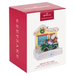 Hallmark Happy Holiday Parade Collection Anita's Pet Shop Musical Ornament With Light 9 Hallmark Happy Holiday Parade Collection Anita's Pet Shop Musical Ornament With Light -Hot Sale Hallmark Store Anitas Pet Shop Store and Truck Keepsake Ornament 3499QGO2519 04