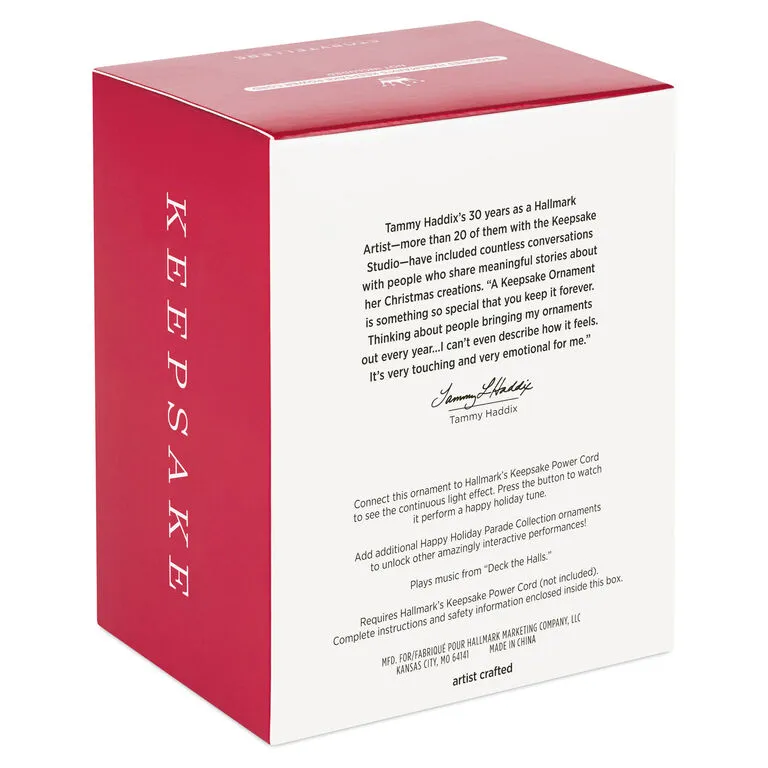 Hallmark Happy Holiday Parade Collection Anita's Pet Shop Musical Ornament With Light 5 Hallmark Happy Holiday Parade Collection Anita's Pet Shop Musical Ornament With Light - Image 5