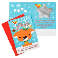 Hallmark Assorted Baby's First Holiday Celebrations Cards, Pack Of 5 -Hot Sale Hallmark Store Assorted Babys First Year Holiday Cards for Baby 1499RZC1011 06