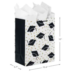 Hallmark 13" Assorted Grad Designs 3-Pack Large Gift Bags With Tissue Paper 8 Hallmark 13" Assorted Grad Designs 3-Pack Large Gift Bags With Tissue Paper -Hot Sale Hallmark Store Assorted Grad Designs 3Pack Large Gift Bags With Tissue Paper 5GBC1015 03