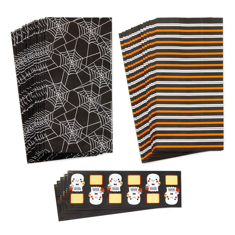 Hallmark You've Been Booed 30-Pack Halloween Paper Goodie Bags With Stickers 6 Hallmark You've Been Booed 30-Pack Halloween Paper Goodie Bags With Stickers - Image 6