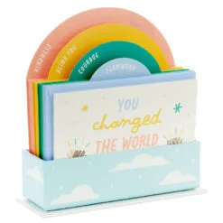 Hallmark Little World Changers™ Assorted Blank Note Cards In Caddy, Pack Of 24