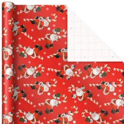 Hallmark Very Vintage Christmas 3-Pack Assortment Wrapping Paper, 120 Sq. Ft. 11 Hallmark Very Vintage Christmas 3-Pack Assortment Wrapping Paper, 120 Sq. Ft. -Hot Sale Hallmark Store Assorted Vintage Designs Christmas Wrapping Paper 5JXW1079 05