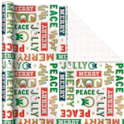 Hallmark Very Vintage Christmas 3-Pack Assortment Wrapping Paper, 120 Sq. Ft. 12 Hallmark Very Vintage Christmas 3-Pack Assortment Wrapping Paper, 120 Sq. Ft. -Hot Sale Hallmark Store Assorted Vintage Designs Christmas Wrapping Paper 5JXW1079 06