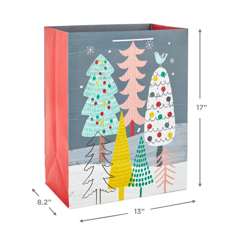 Hallmark 17" Assorted Mod Designs 3-Pack XXL Christmas Gift Bags 3 Hallmark 17" Assorted Mod Designs 3-Pack XXL Christmas Gift Bags - Image 3