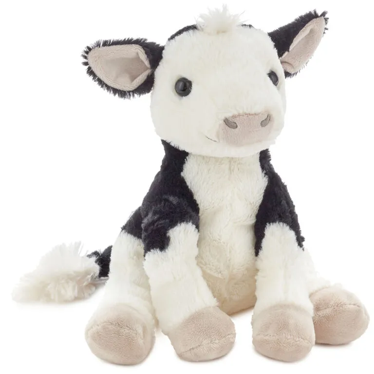 Hallmark Baby Cow Stuffed Animal, 8.25" 1 Hallmark Baby Cow Stuffed Animal, 8.25"