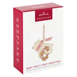 Hallmark Baby Girl's First Christmas Bear 2023 Ornament 9 Hallmark Baby Girl's First Christmas Bear 2023 Ornament -Hot Sale Hallmark Store Baby Girls 1st Christmas Bear Keepsake Ornament 1799QGO2737 04
