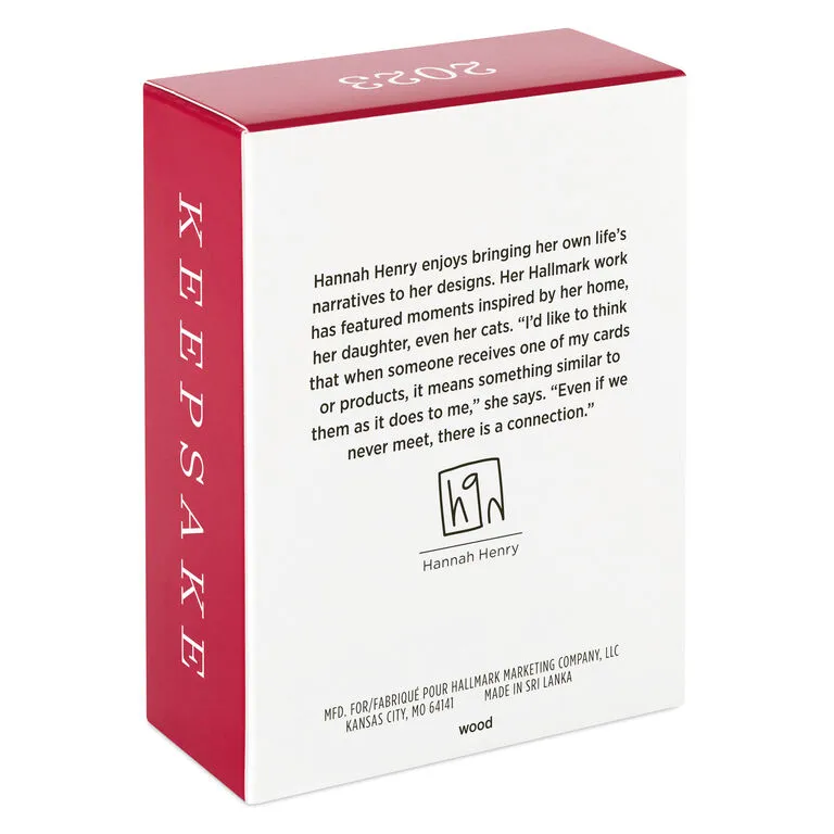 Hallmark Baby Girl's First Christmas Bear 2023 Ornament 5 Hallmark Baby Girl's First Christmas Bear 2023 Ornament - Image 5