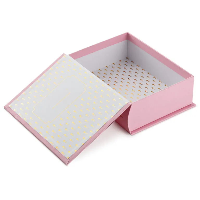 Hallmark Baby's Memories Pink Memory Box 2 Hallmark Baby's Memories Pink Memory Box - Image 2