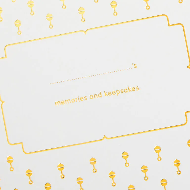 Hallmark Baby's Memories Pink Memory Box 4 Hallmark Baby's Memories Pink Memory Box - Image 4