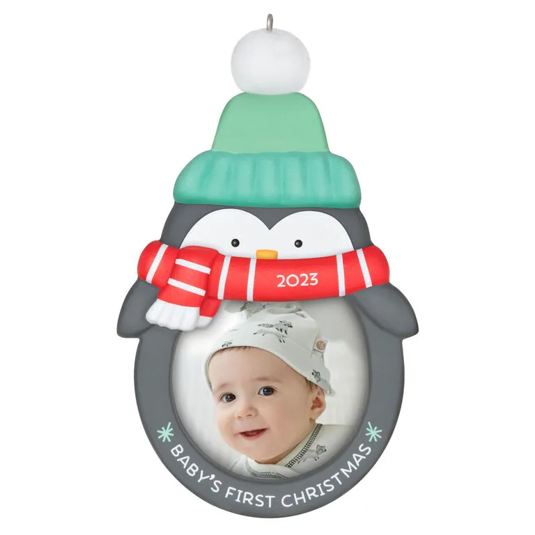 Hallmark Baby's 1st Christmas 2023 Photo Frame Ornament 1 Hallmark Baby's 1st Christmas 2023 Photo Frame Ornament