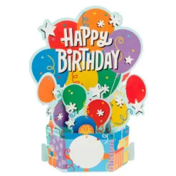 Hallmark Balloon Bouquet Boxed Pop-Up Birthday Cards, Pack Of 8 9 Hallmark Balloon Bouquet Boxed Pop-Up Birthday Cards, Pack Of 8 -Hot Sale Hallmark Store Balloon Bouquet Boxed Birthday Cards 5STZ1173 03