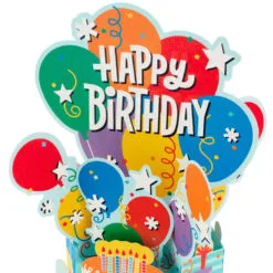 Hallmark Balloon Bouquet Boxed Pop-Up Birthday Cards, Pack Of 8 10 Hallmark Balloon Bouquet Boxed Pop-Up Birthday Cards, Pack Of 8 -Hot Sale Hallmark Store Balloon Bouquet Boxed Birthday Cards 5STZ1173 04