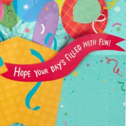 Hallmark 16" Fun Balloons Pop-Up Jumbo Birthday Card 11 Hallmark 16" Fun Balloons Pop-Up Jumbo Birthday Card -Hot Sale Hallmark Store Balloons for Fun Birthday Card 1299CBG1009 03