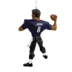 NFL Baltimore Ravens Lamar Jackson Hallmark Ornament 9 NFL Baltimore Ravens Lamar Jackson Hallmark Ornament -Hot Sale Hallmark Store Baltimore Ravens Lamar Jackson Christmas Ornament 1OSL2097 05