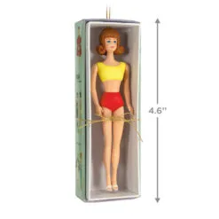 Hallmark Barbie™ Barbie's Best Friend, Midge™ Ornament 8 Hallmark Barbie™ Barbie's Best Friend, Midge™ Ornament -Hot Sale Hallmark Store Barbie Midge in Box Keepsake Ornament 1899QXI7009 03