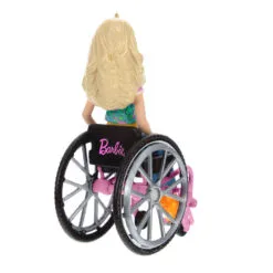 Hallmark Barbie™ Fashionista With Wheelchair Ornament 11 Hallmark Barbie™ Fashionista With Wheelchair Ornament -Hot Sale Hallmark Store Barbie in Wheelchair Keepsake Ornament 1999QXI7017 06