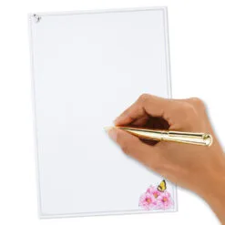 Hallmark Marjolein Bastin Pink Flowers Stationery Set, 40 Sheets 12 Hallmark Marjolein Bastin Pink Flowers Stationery Set, 40 Sheets -Hot Sale Hallmark Store Bastin Pink Flowers Blank Sheets Stationery Set 1STN1142 06