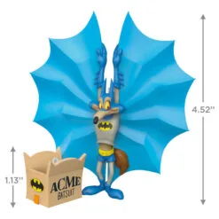 Hallmark Looney Tunes™ Wile E. Coyote™ As Batman™ Ornaments, Set Of 2 8 Hallmark Looney Tunes™ Wile E. Coyote™ As Batman™ Ornaments, Set Of 2 -Hot Sale Hallmark Store Batman Wile E. Coyote Keepsake Ornament 1899QXI6049 03