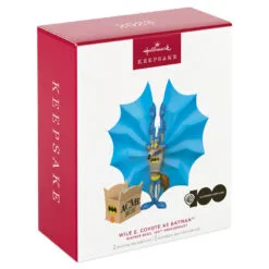 Hallmark Looney Tunes™ Wile E. Coyote™ As Batman™ Ornaments, Set Of 2 9 Hallmark Looney Tunes™ Wile E. Coyote™ As Batman™ Ornaments, Set Of 2 -Hot Sale Hallmark Store Batman Wile E. Coyote Keepsake Ornament 1899QXI6049 04