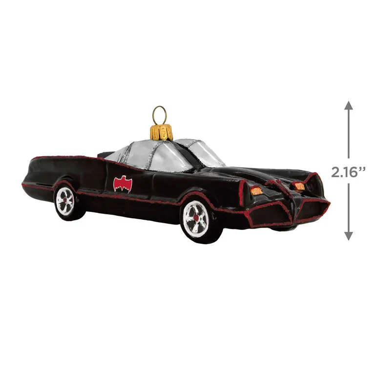 Hallmark Batman™ The Classic TV Series Batmobile™ Glass Ornament 3 Hallmark Batman™ The Classic TV Series Batmobile™ Glass Ornament - Image 3