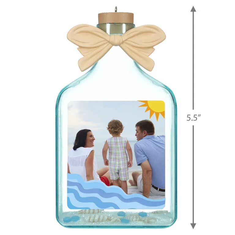 Hallmark A Day At The Beach Sun & Waves Personalized Photo Ornament 3 Hallmark A Day At The Beach Sun & Waves Personalized Photo Ornament - Image 3