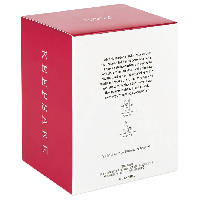 Hallmark Disney Beauty And The Beast Fairy-Tale First Dance Ornament 5 Hallmark Disney Beauty And The Beast Fairy-Tale First Dance Ornament - Image 5