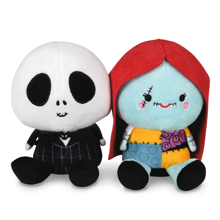 Hallmark Disney Tim Burton's The Nightmare Before Christmas Better Together Jack & Sally Magnetic Plush, 5" 1 Hallmark Disney Tim Burton's The Nightmare Before Christmas Better Together Jack & Sally Magnetic Plush, 5"
