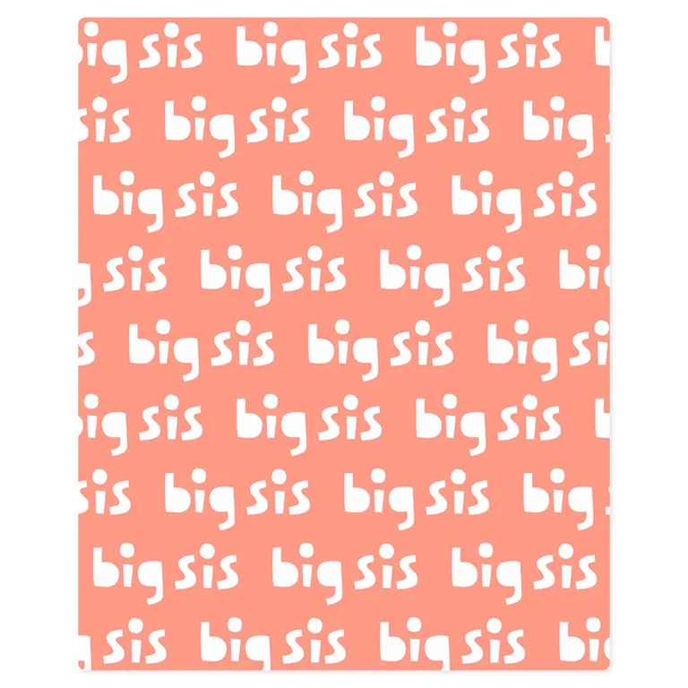 Hallmark Big Sis Fleece Blanket, 50x60 3 Hallmark Big Sis Fleece Blanket, 50x60 - Image 3