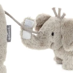Hallmark Big And Little Elephant Singing Stuffed Animals With Motion, 8" 7 Hallmark Big And Little Elephant Singing Stuffed Animals With Motion, 8" -Hot Sale Hallmark Store Big and Little Elephant Singing Plush With Motion 1BBY4694 04