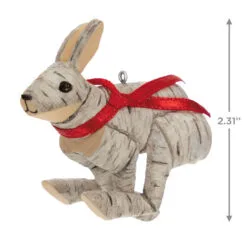 Hallmark Birch Hare Ornament 8 Hallmark Birch Hare Ornament -Hot Sale Hallmark Store Birch Wood Rabbit Keepsake Ornament 1599QGO2969 03