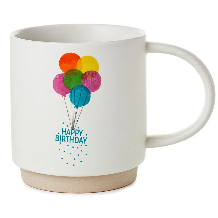 Hallmark Birthday Balloons Mug, 16 Oz. 1 Hallmark Birthday Balloons Mug, 16 Oz.