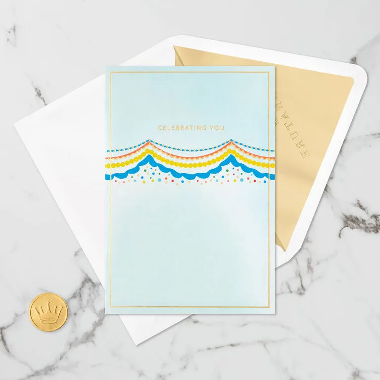 Hallmark Celebrating You Cake 3D Pop-Up Birthday Card 6 Hallmark Celebrating You Cake 3D Pop-Up Birthday Card - Image 6