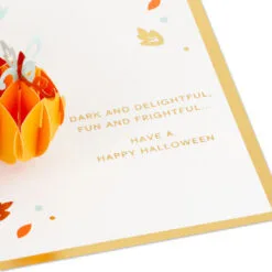 Hallmark Fun And Frightful 3D Pop-Up Halloween Card 12 Hallmark Fun And Frightful 3D Pop-Up Halloween Card -Hot Sale Hallmark Store Black Cat on Pumpkins 3D PopUp Halloween Card 1299IEH1003 03