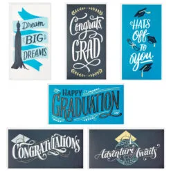 Hallmark Sophisticated Assorted Money Holder Graduation Cards, Pack Of 36 10 Hallmark Sophisticated Assorted Money Holder Graduation Cards, Pack Of 36 -Hot Sale Hallmark Store Blue Black Money Holder Graduation Cards Assortment 5GEY1002 02