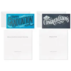 Hallmark Sophisticated Assorted Money Holder Graduation Cards, Pack Of 36 11 Hallmark Sophisticated Assorted Money Holder Graduation Cards, Pack Of 36 -Hot Sale Hallmark Store Blue Black Money Holder Graduation Cards Assortment 5GEY1002 03