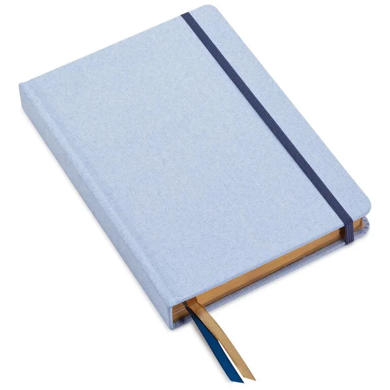 Hallmark Blue Chambray Notebook 1 Hallmark Blue Chambray Notebook