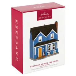 Hallmark Nostalgic Houses And Shops Special Edition 2023 Ornament 9 Hallmark Nostalgic Houses And Shops Special Edition 2023 Ornament -Hot Sale Hallmark Store Blue Clapboard House Keepsake Ornament 2599QXE3309 04