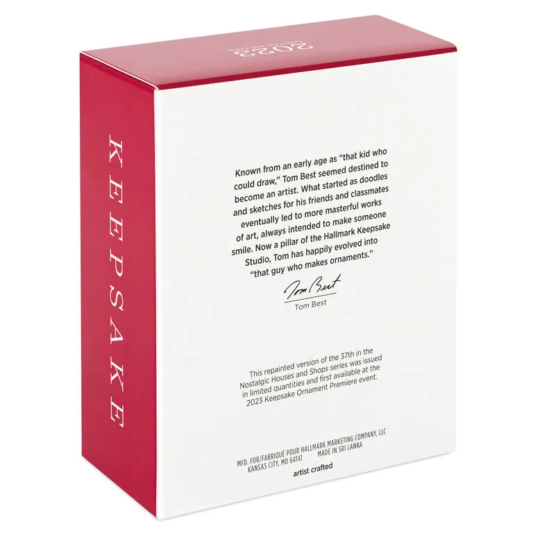 Hallmark Nostalgic Houses And Shops Special Edition 2023 Ornament 5 Hallmark Nostalgic Houses And Shops Special Edition 2023 Ornament - Image 5