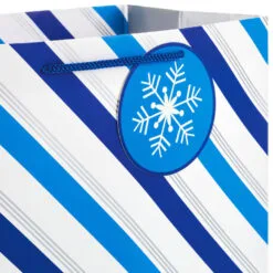 Hallmark Blue And Silver 8-Pack Holiday Gift Bags, Assorted Sizes And Designs 9 Hallmark Blue And Silver 8-Pack Holiday Gift Bags, Assorted Sizes And Designs -Hot Sale Hallmark Store Blue and Silver Holiday Gift Bags Bulk Pack XGB4895 04